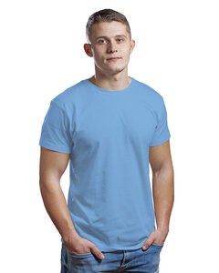 Bayside BA9500 - Unisex 4.2 oz., 100% Cotton Fine Jersey T-Shirt Azul cielo