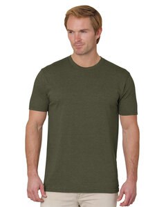 Bayside BA9510 - Unisex Fine Jersey T-Shirt Military Hth Grn