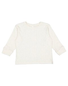 Rabbit Skins RS3302 - Toddler Long-Sleeve Fine Jersey T-Shirt Natural Heather