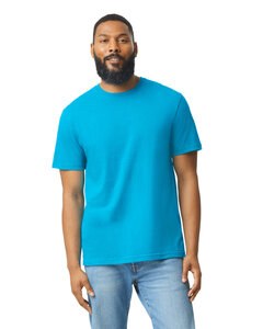 Gildan G670 - Men's Softstyle CVC T-Shirt Caribbean Mist