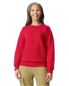 Gildan SF000 - Adult Softstyle® Fleece Crew Sweatshirt Rojo