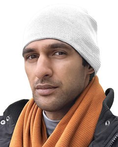 Bayside 3835 - 8" Thermal Beanie Blanco