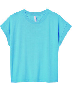 LAT 3502LA - Ladies Relaxed Vintage Wash T-Shirt Wshed Tradewind