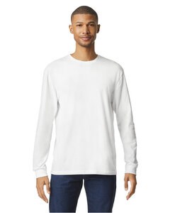 Gildan G674 - Unisex Softstyle CVC Long Sleeve T-Shirt Blanco