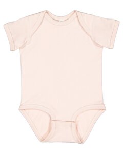 Rabbit Skins 4424 - Fine Jersey Infant Lap Shoulder Creeper Blush