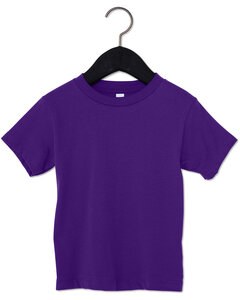 Bella+Canvas 3001T - Toddler Jersey Short-Sleeve T-Shirt Team Purple