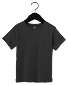 Bella+Canvas 3001T - Toddler Jersey Short-Sleeve T-Shirt Gris Oscuro