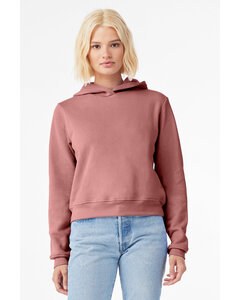 Bella+Canvas 7519 - Ladies Classic Pullover Hooded Sweatshirt Color de malva
