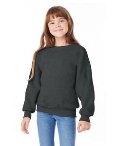 Hanes P360 - EcoSmart® Youth Sweatshirt Carbón de leña Heather