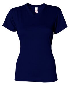A4 NW3013 - Ladies Softek V-Neck T-Shirt Marina