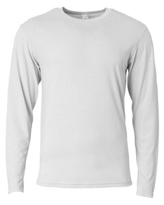 A4 NB3029 - Youth Long Sleeve Softek T-Shirt Plata