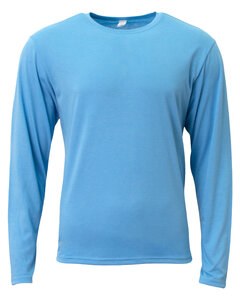 A4 NB3029 - Youth Long Sleeve Softek T-Shirt Azul Cielo