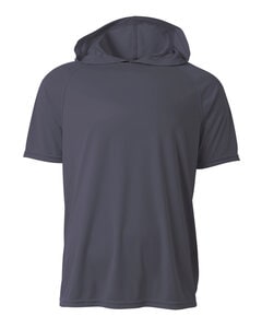 A4 NB3408 - Youth Hooded T-Shirt Grafito