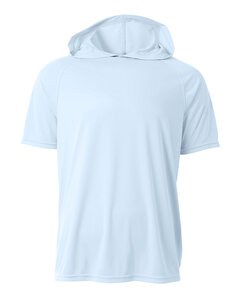 A4 NB3408 - Youth Hooded T-Shirt Pastel Blue