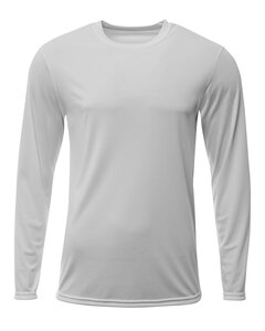 A4 NB3425 - Youth Long Sleeve Sprint T-Shirt Plata