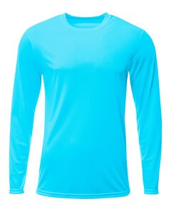 A4 NB3425 - Youth Long Sleeve Sprint T-Shirt Electric Blue