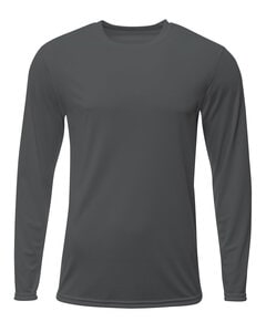 A4 NB3425 - Youth Long Sleeve Sprint T-Shirt Grafito
