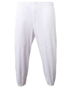 A4 NB6110 - Youth Pro DNA Pull Up Baseball Pant Blanco