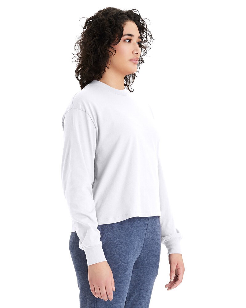 Alternative Apparel 1176C1 - Ladies Main Stage Long-Sleeve Cropped T-Shirt