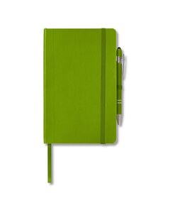 CORE365 CE090 - Soft Cover Journal And Pen Set Acid Green