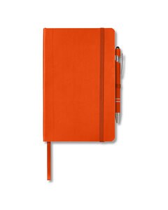 CORE365 CE090 - Soft Cover Journal And Pen Set Campus Orange
