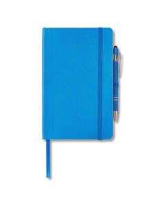 CORE365 CE090 - Soft Cover Journal And Pen Set Electric Blue