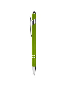 CORE365 CE052 - Rubberized Aluminum Click Stylus Pen Acid Green