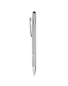 CORE365 CE052 - Rubberized Aluminum Click Stylus Pen Platino