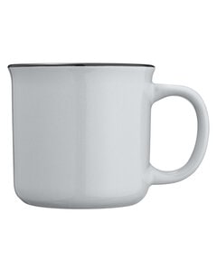 CORE365 CE060 - 12oz Ceramic Two-Tone Mug Platino