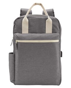 Prime Line BG232 - WorkSpace Backpack Tote Pebble Gray