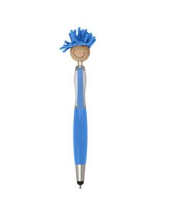MopToppers PL-1785 - Multicultural Screen Cleaner With Stylus Pen Electric Blue