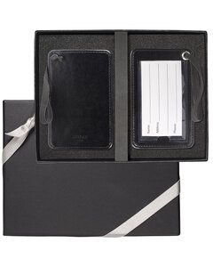 Leeman LG-9367 - Venezia Luggage Tag Set Negro