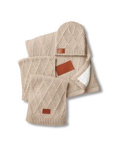 Leeman LG910 - Trellis Knit Gift Set Harina de avena