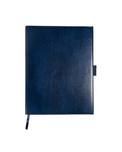 Leeman LG-9391 - Venezia Large Refillable Journal Azul Marino