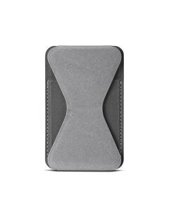 Leeman LG256 - Tuscany Magnetic Card Holder Phone Stand Gray