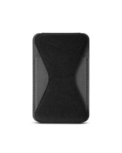 Leeman LG256 - Tuscany Magnetic Card Holder Phone Stand Negro