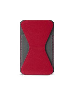 Leeman LG256 - Tuscany Magnetic Card Holder Phone Stand Rojo