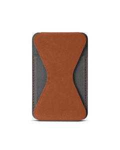 Leeman LG256 - Tuscany Magnetic Card Holder Phone Stand Tan