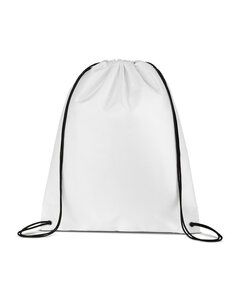Prime Line BG100 - Cinch-Up Backpack Blanco