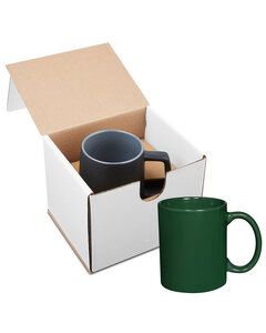 Prime Line GCM100 - 11oz Basic C Handle Ceramic Mug In Mailer