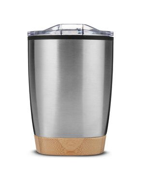 Prime Line MG480 - 12oz Symmetry Tumbler With Bamboo Base