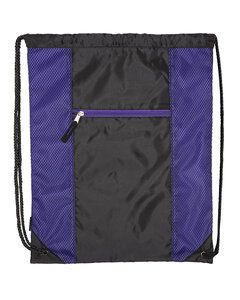 Prime Line LT-3945 - Porter Collection Drawstring Bag Púrpura