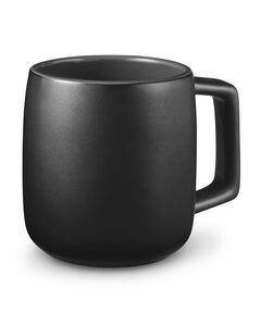 Prime Line CM113 - 15oz Geo Square Handle Ceramic Mug Negro
