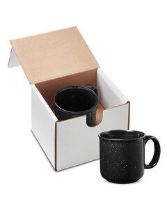 Prime Line GCM107 - 15oz Campfire Ceramic Mug In Mailer Negro