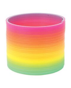 Prime Line ST100 - Round Spring Thing Toy Rainbow