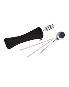 Prime Line KU111 - Travel Cutlery Set In Zip Pouch