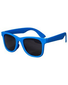 Prime Line SG110 - Youth Single-Tone Matte Sunglasses Azul
