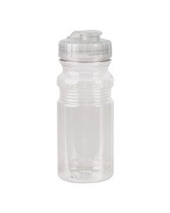 Prime Line MG205 - 20oz Translucent Sport Bottle With Snap Cap Clear