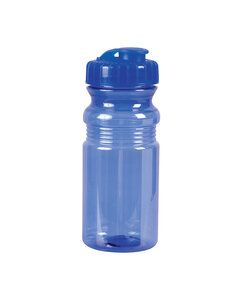 Prime Line MG205 - 20oz Translucent Sport Bottle With Snap Cap TRANSLUCENT BLUE