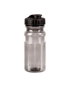 Prime Line MG205 - 20oz Translucent Sport Bottle With Snap Cap Translucent Smke
